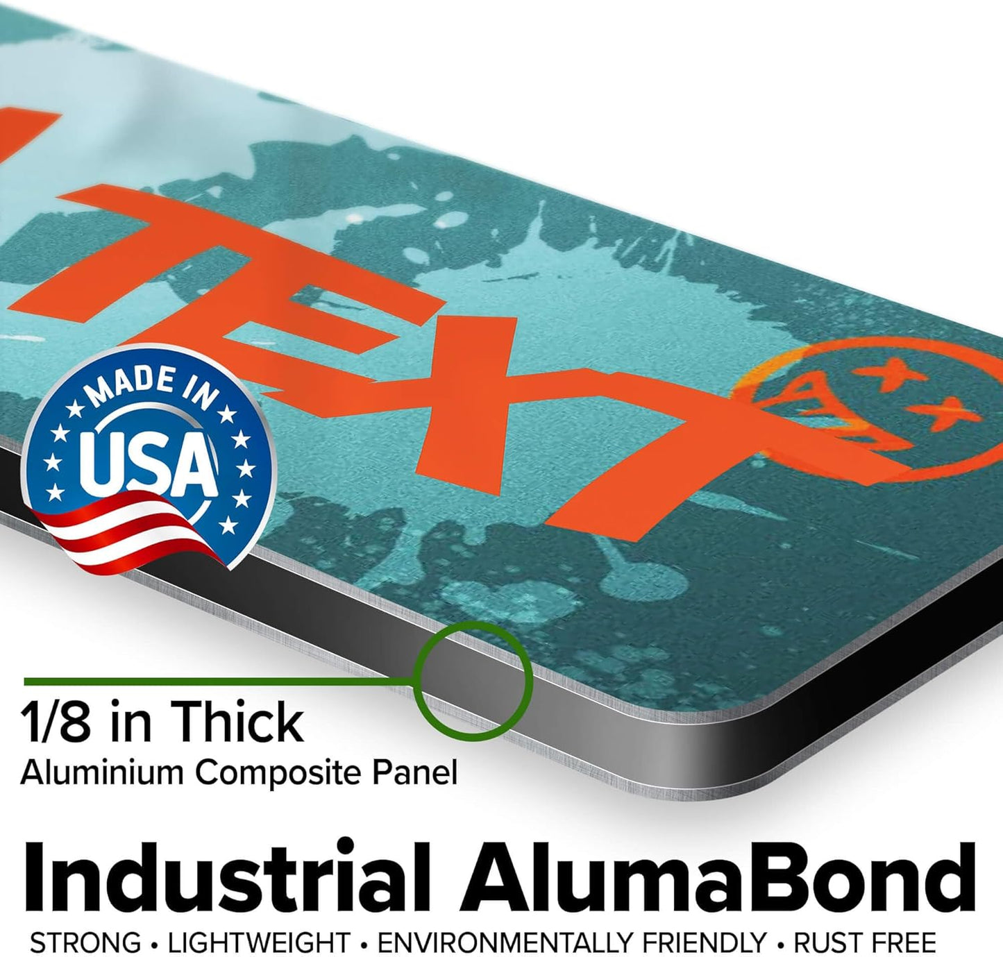 Custom Sign, Custom Street Sign, 11 Font Colors, 13 Font Styles, 4 Hole Options, 22 Sizes, 4x18 Inches, Rust Free DiBound, Fade Resistant, Made in USA by My Sign Center (Graffiti)