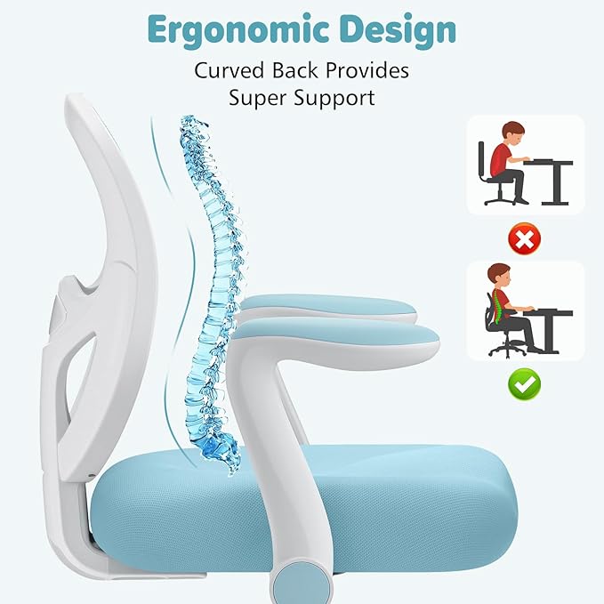 HOFFREE Kids Desk Chair Ergonomic Study Chair - Image 7