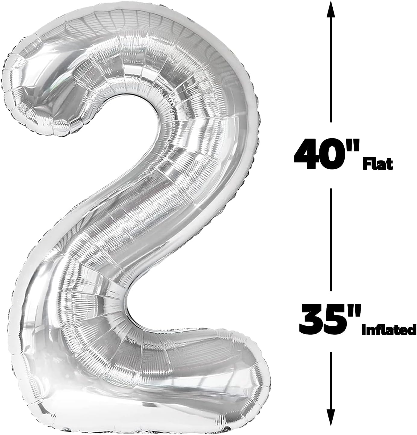 40 Inch Big Silver 29 Balloon Number, Jumbo Giant Happy 29 92 Birthday Party Decorations, Large 29 Mylar Foil Anniversary Birthday Party Engagement Decorations