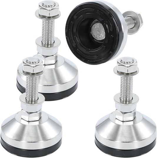Heavy Duty 2400 lb Capacity Stainless Steel Adjustable Leveling Feet by TERMATH