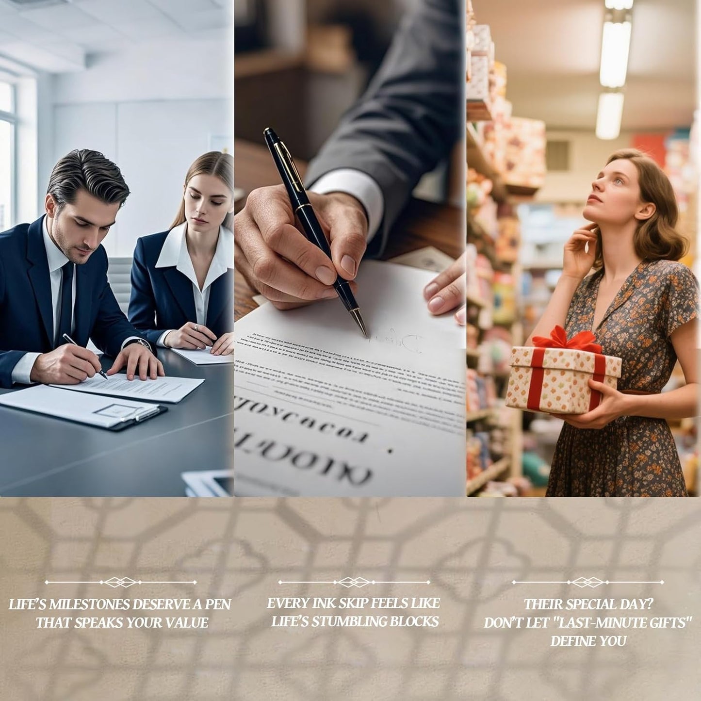 YUNCHUN Refillable Fountain Pen Fine Nib, Fancy Ink Pen with 5 Black & 5 Blue Ink Refills Cartridges, Cool Ink Pens for Writing, Business Metal, Best Gift Set for Men & Women, Red