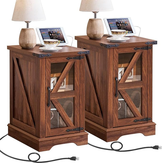 Joaxswe Narrow Night Stand Set 2 by Joaxswe
