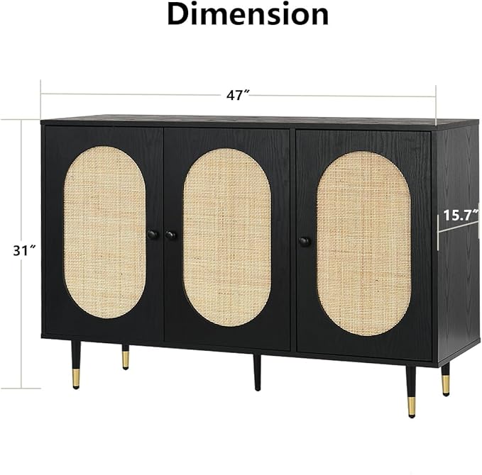REVOMINCA 47'' Buffet Cabinet - Image 2