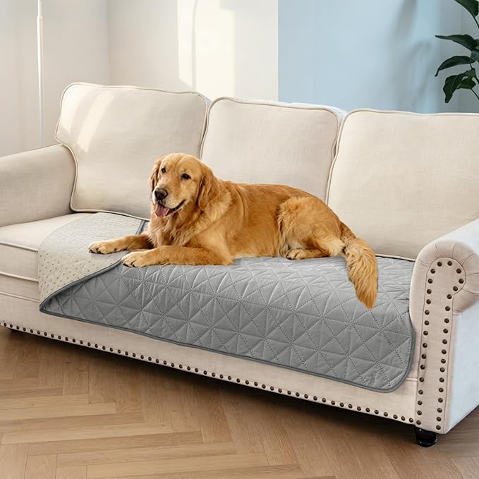 Ameritex Sofa Cover Waterproof for Seats Couch Cover for Dogs Pet Couch Cover by Ameritex