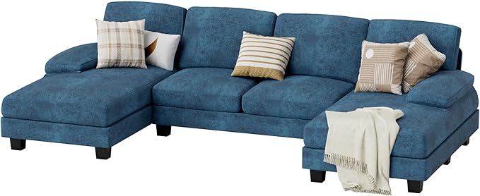 JUMMICO Sectional Couches for Living Room, U Shaped Couch - Image 7