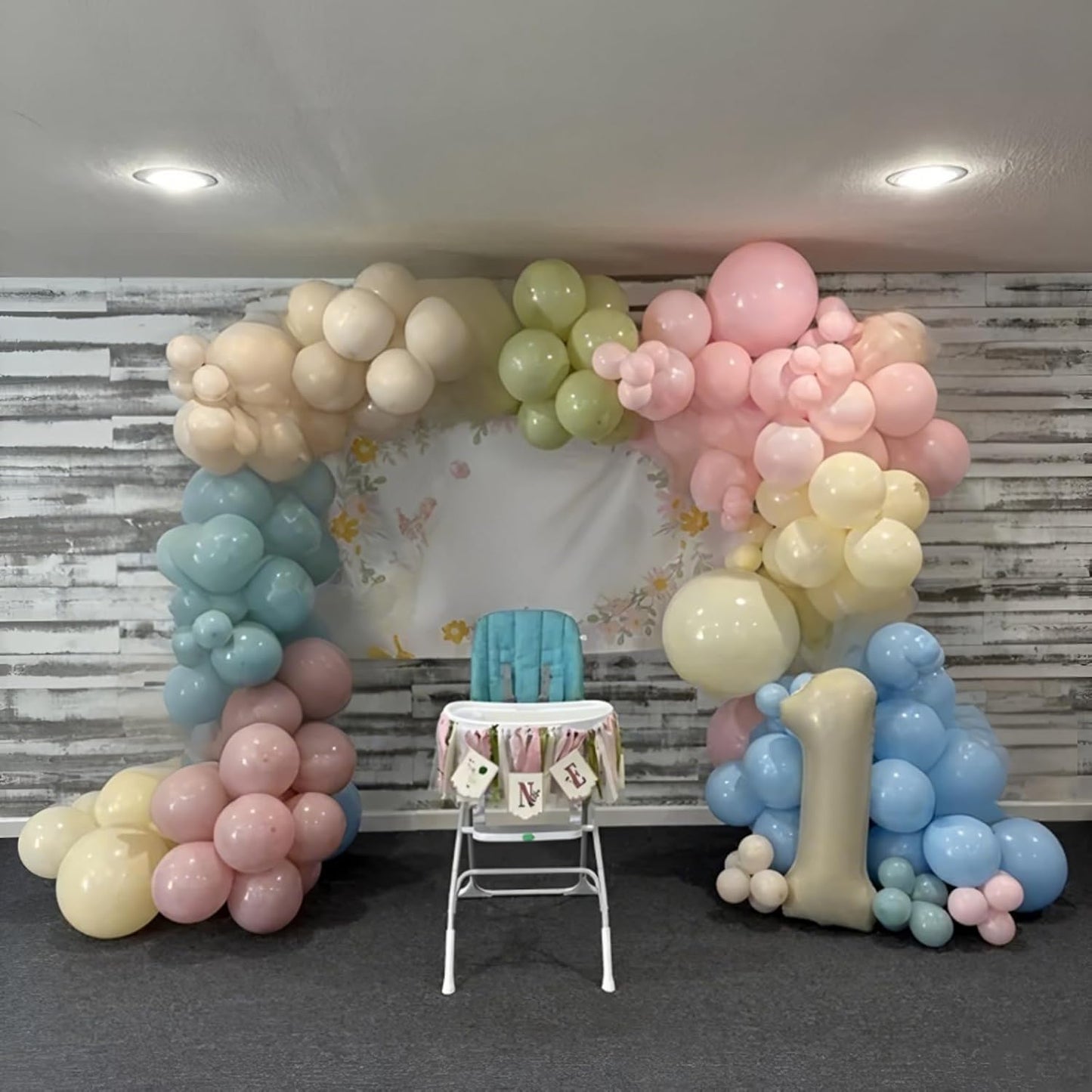 Pink Blue Green Balloons 12inch 60pcs Pale Pink Beige Light Pastel Blue White Sand Dusty Green Helium Latex Balloon for Arch Boho Birthday Garden Tea Party Decorations Bridal Baby Shower Wildflower