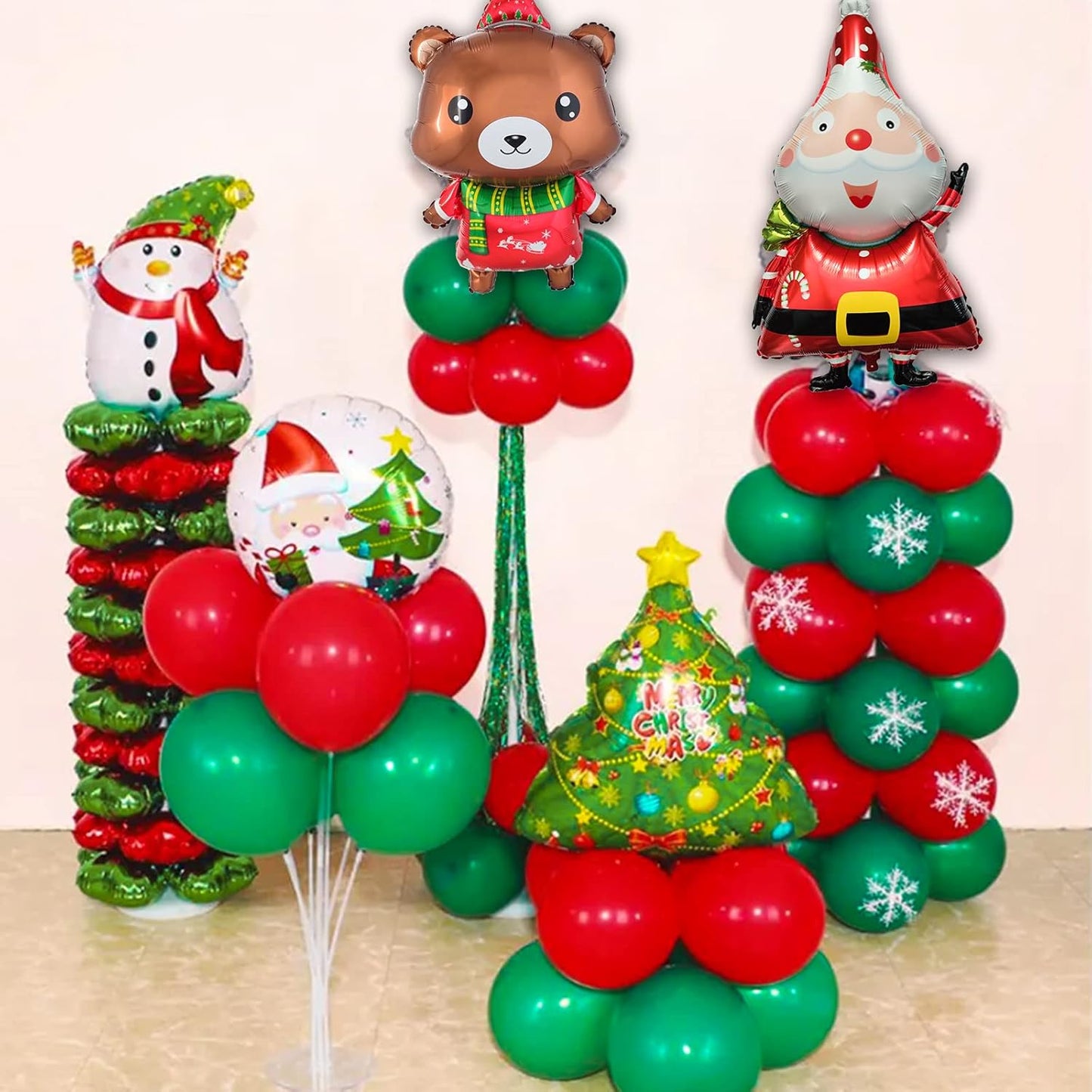 KAWKALSH 200pcs Dark Green Balloons 5 Inch, Small Mini Latex Balloons for Party Birthday Baby Shower Anniversary Festival Arch Garland Decoration