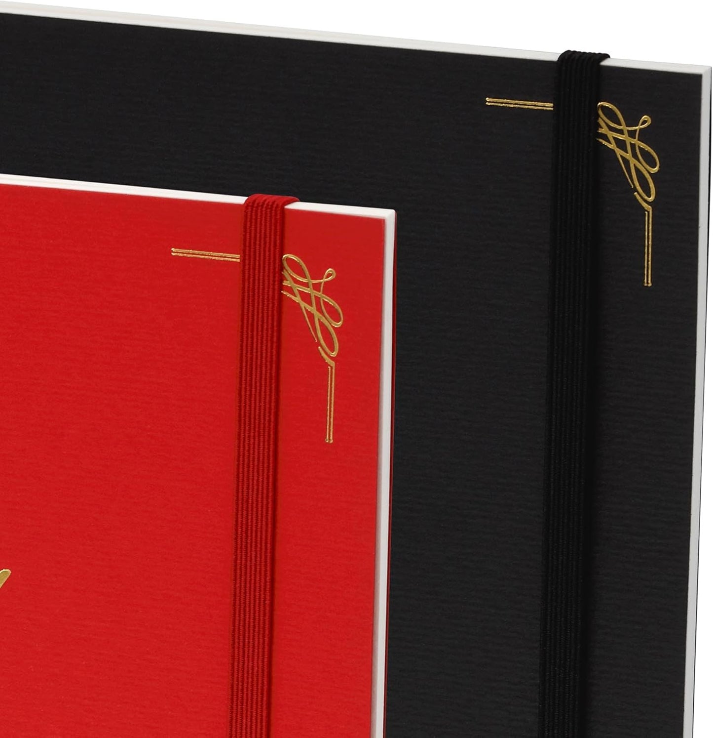 New York Central Eternity Ninety Flat Book- 4x6" Sketch Watercolor Journal, Pack of 10- Red Soft Paperback- Watercolor Sketchbook w/Elastic Band,100 Total Sheets 100% Cotton, 90 lb Cold-Pressed