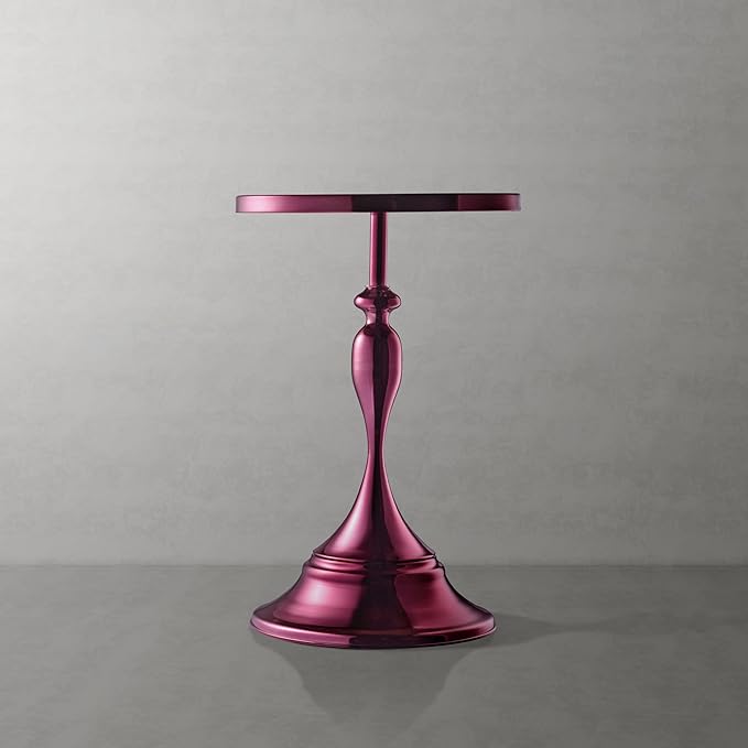 Homes: Inside + Out Halric Modern 24" Tall Round End Table - Image 10