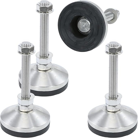 Heavy Duty 3000 lb Capacity Stainless Steel Adjustable Leveling Feet by TERMATH