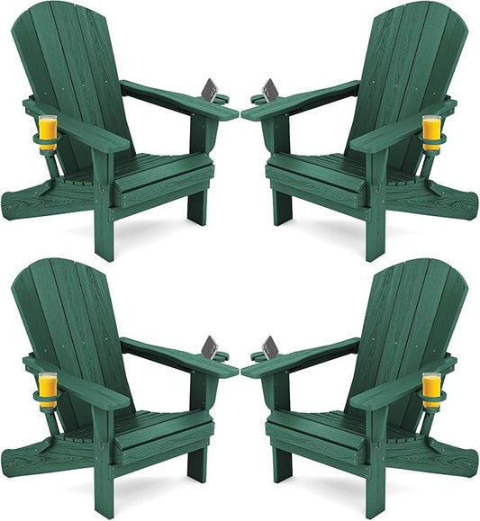 SERWALL Adirondack Chair with Cup Holders by SERWALL