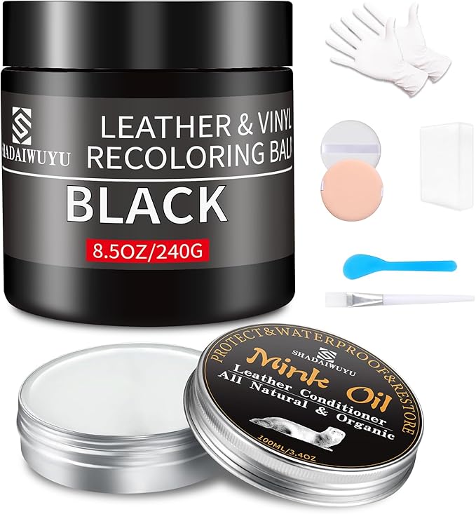 SHADAIWUYU 8.5oz Leather Recoloring Balm by SHADAIWUYU