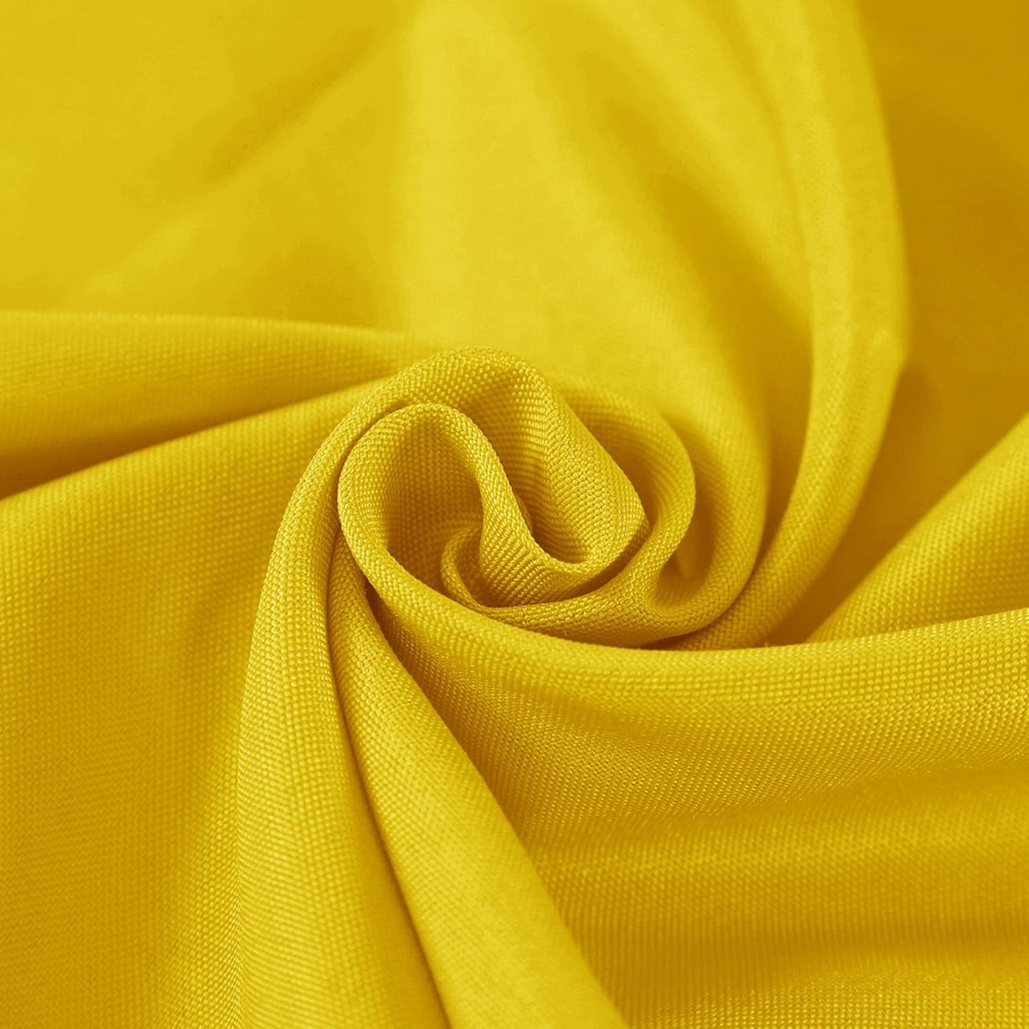 Fokitut 2 Pack Waterproof Rectangle Tablecloth, 90x132 Inch,Stain Resistant and Wrinkle Polyester Table Cloth, Fabric Table Cover for Kitchen Dining, Wedding, Party, Holiday Dinner-Yellow