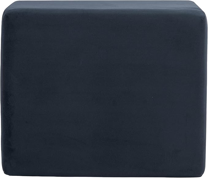 Homepop Home Decor | Upholstered Medium Rectangular Storage Ottoman | Hinged - Image 10