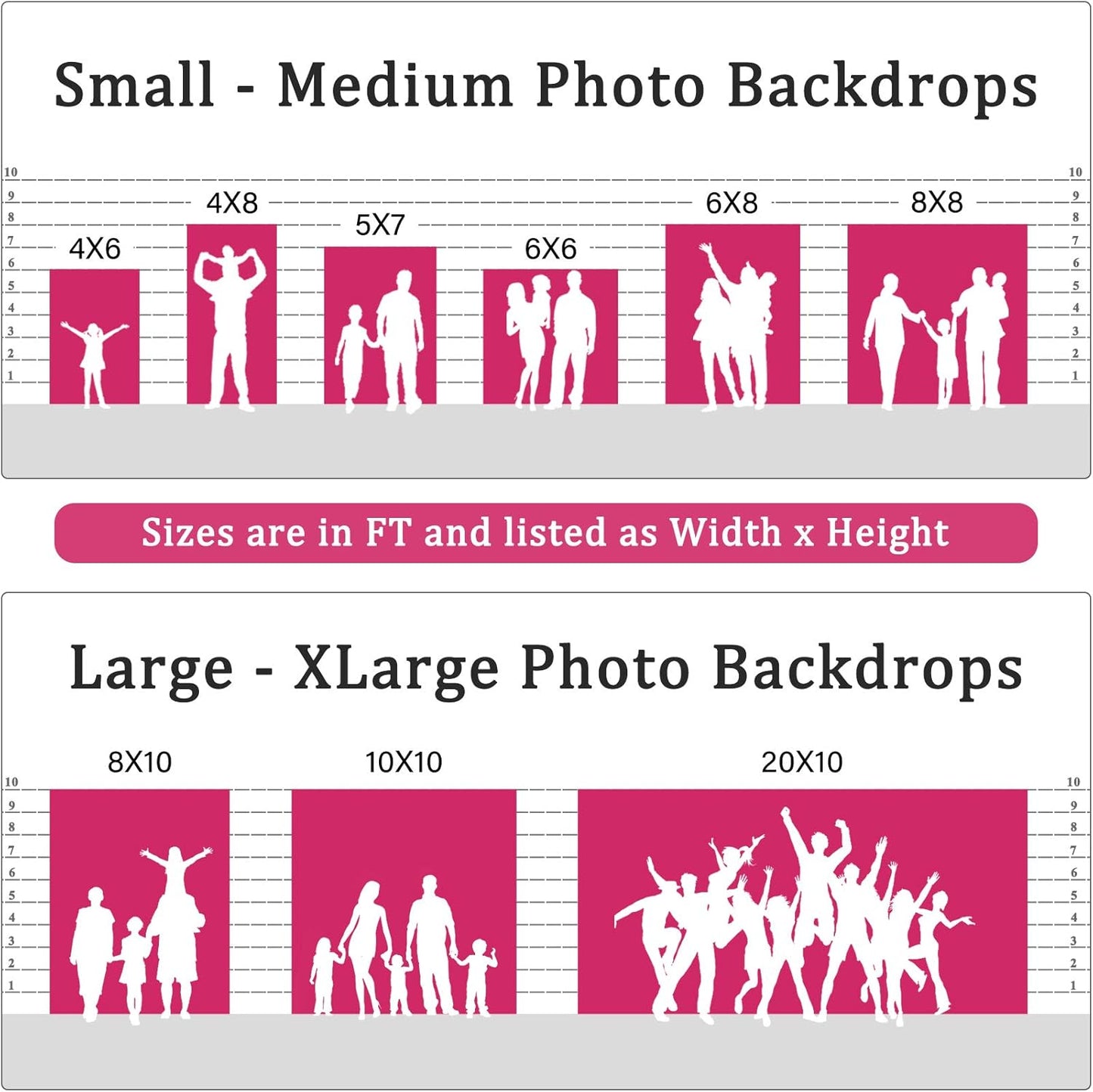 ShinyBeauty Silver Sequin Curtain 2Panels 5FTx10FT Glitter Wedding Backdrop for Photography - Shimmer Payette Fabric Background