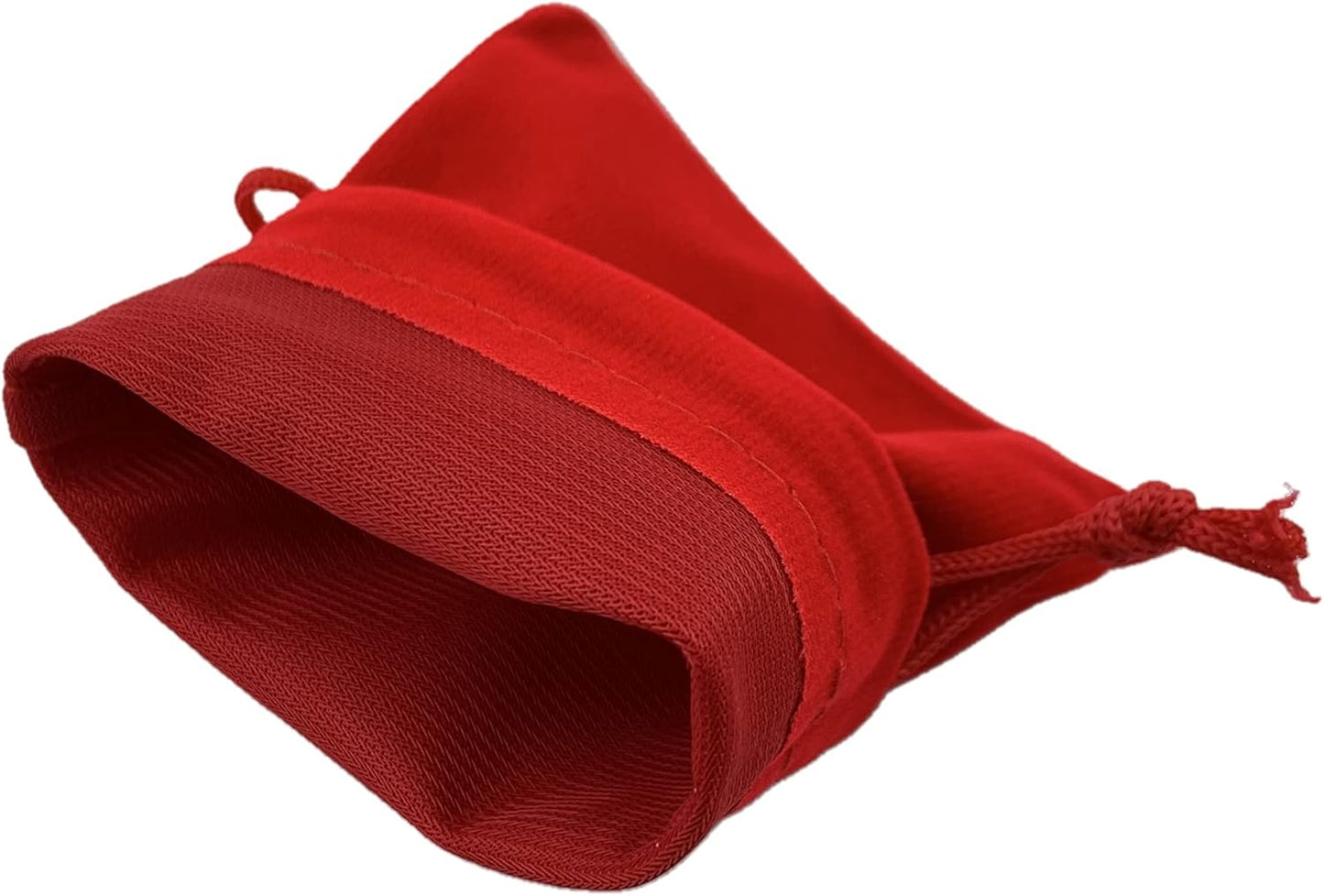 Palmhomee Pack of 48 3x4 Inch Velvet Drawstring Bags Gift Bag Velvet Pouch For Jewelry Wedding and Party Favor (Red)