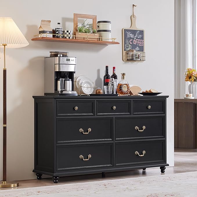 Joaxswe Farmhouse 54" 7 Drawers Dresser - Image 8