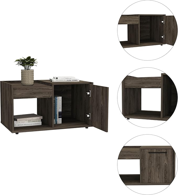 Transitional Style Coffee Table - Image 3