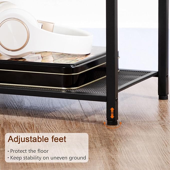 LOAKEKEL Night Stand Set 2, Nightstand - Image 9