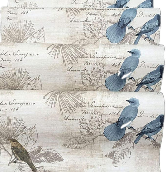 Vintage Floral Self Adhesive Wall Paper Shelf Liner Funitures Dresser Drawer by UPREDO