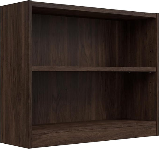 Bush Home Small 2 Shelf Bookcase, 2 Tier Bookshelf Storage Cabinet by BushBusinessFurniture