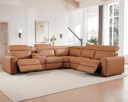 AMERLIFE Power Recliner Sectional Sofa by AMERLIFE