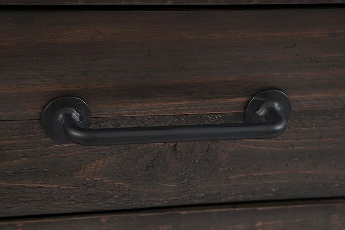 Jofran Madison County Harris End Table, Barnwood Brown - Image 7