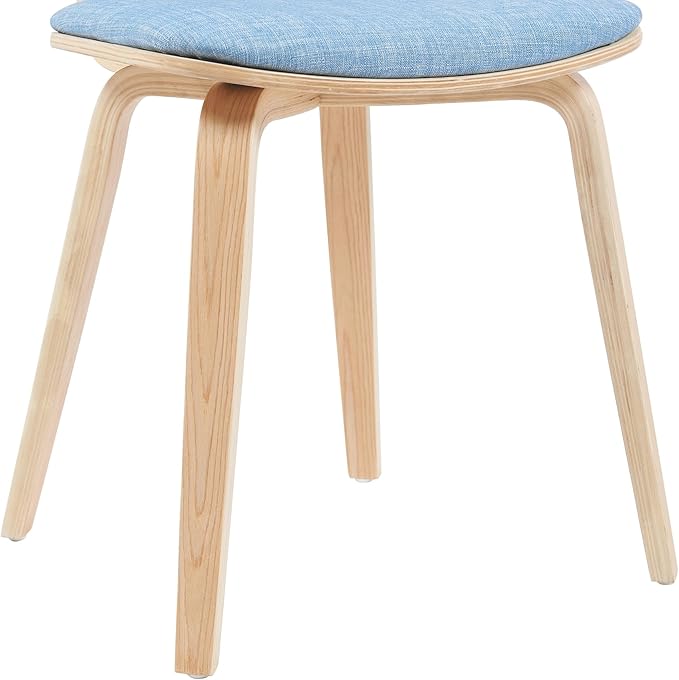 Armen Living Jaguar Mid-Century Dining Chair - Image 8