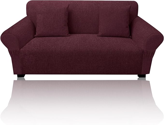 Loveseat Slipcover with 2 Pillow Cover by Jcones