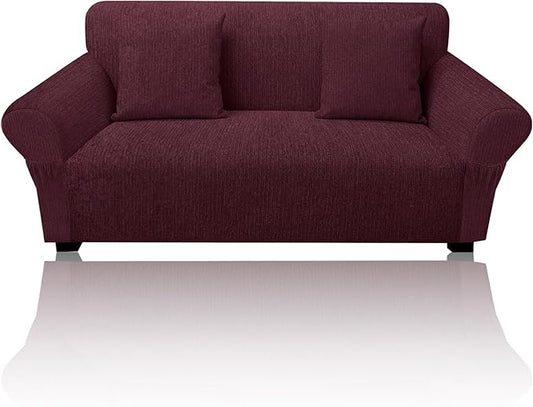 Loveseat Slipcover with 2 Pillow Cover by Jcones