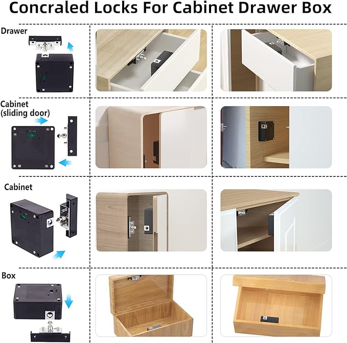 Bluetooth Drawer Lock, TTlock Works - Image 3