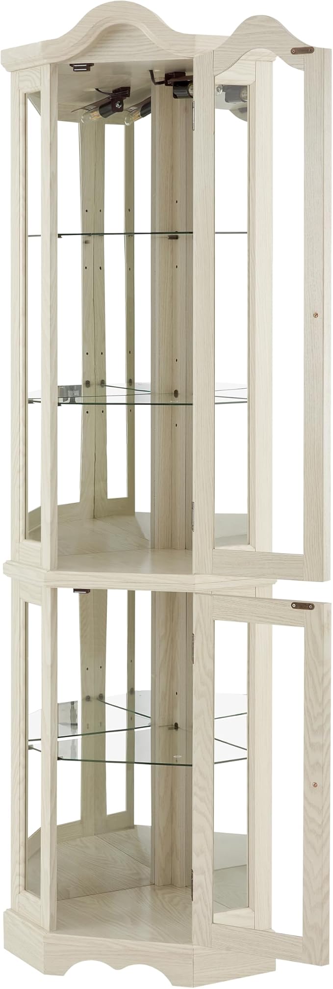 Glass Corner Display Cabinet - Image 9