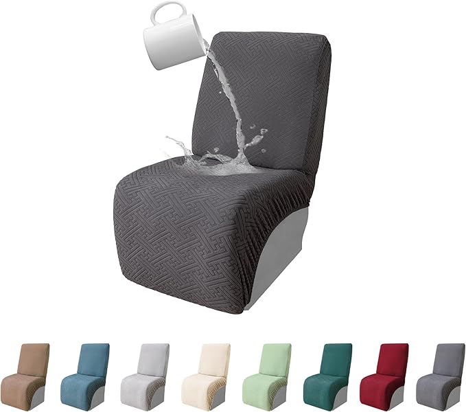 100% Waterproof Sectional Recliner Couch Covers by ROFASVCO