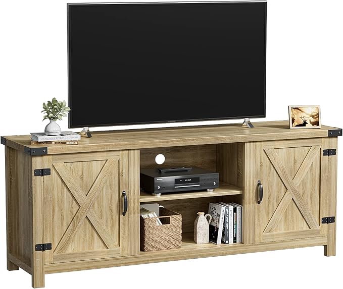 YESHOMY Modern Farmhouse TV Stand - Image 7