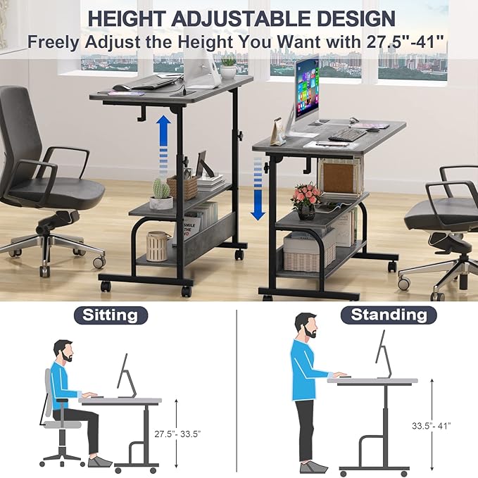 Armocity Rolling Standing Desk - Image 6