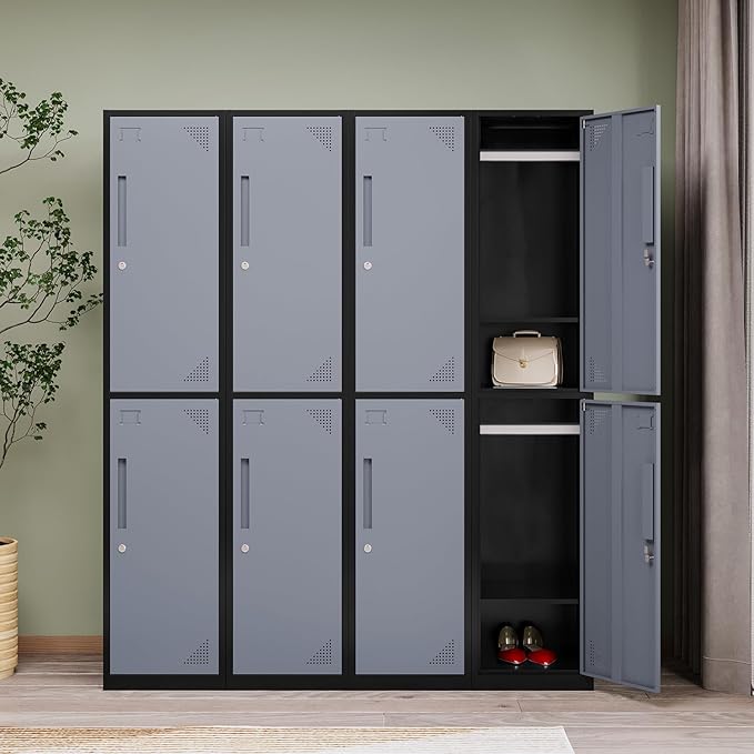 Metal Locker with 2 Doors - Image 2