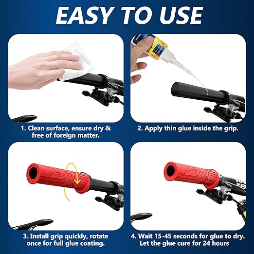Grip Glue 100g, Instant Handlebar Grip Glue - Image 5
