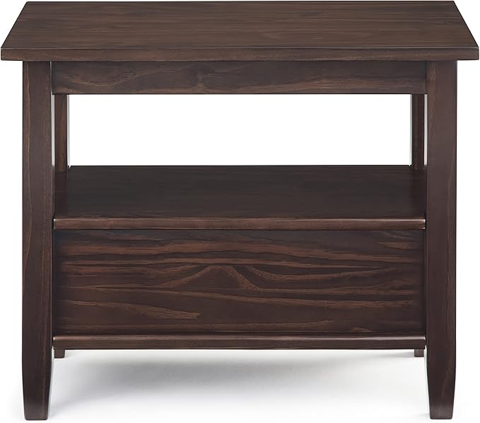 SIMPLIHOME Warm Shaker End Table - Image 10