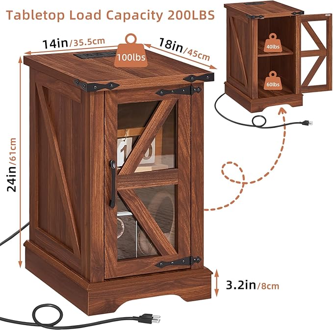 Joaxswe Narrow Night Stand - Image 2