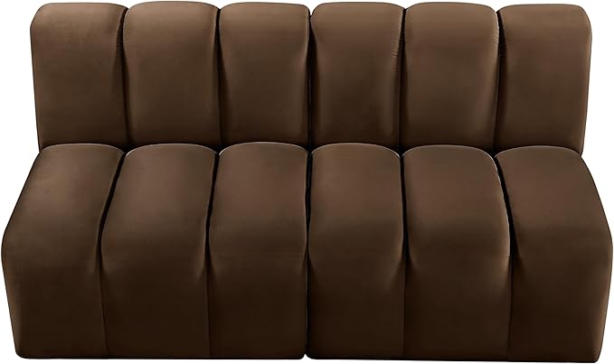 Meridian Furniture 103Brown-S2A Arc Collection Modern | Contemporary Modular - Image 5