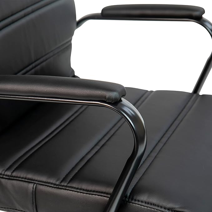 Flash Furniture Whitney Mid-Back Swivel LeatherSoft Desk Chair - Image 9