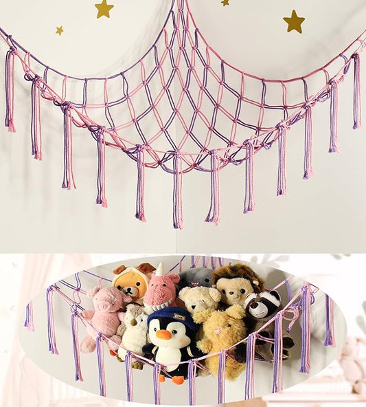 mirolam Large Stuffed Animal Hammock Corner Net by MirolamUS