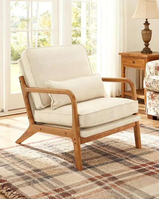 Karl home Accent Chair Mid-Century Modern Chair by Karlhome