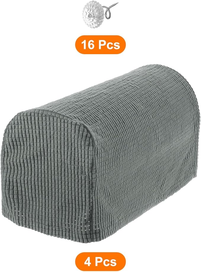 uxcell Stretch Armrest Covers Armchair Anti-Slip - Image 3