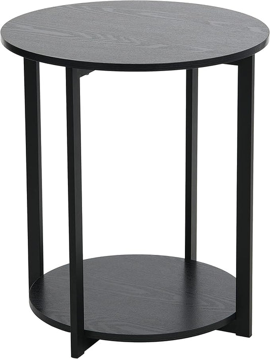 Household Essentials Jamestown Round Side End Table by HouseholdEssentials