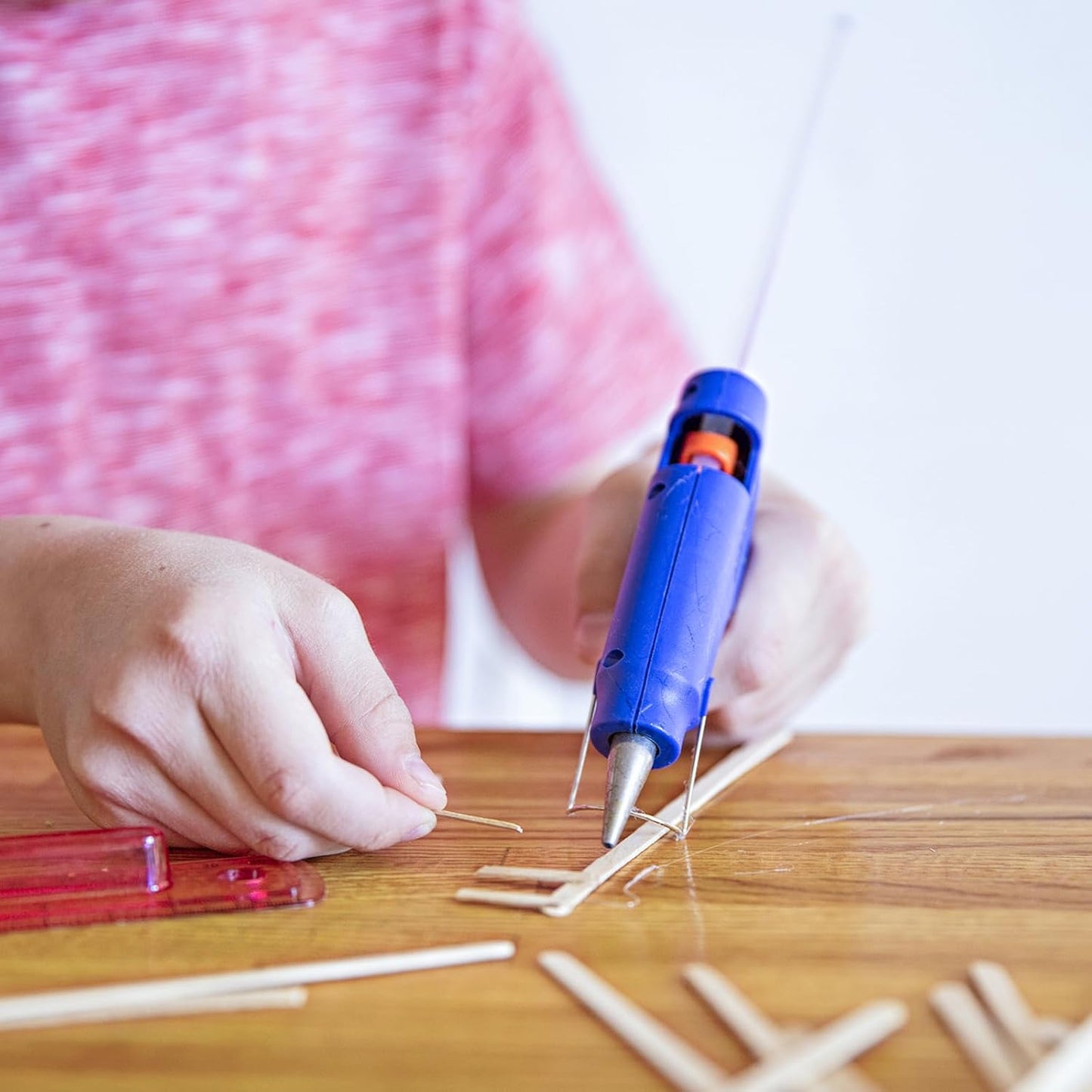 uxcell 20pcs Hot Glue Sticks for Glue Gun 11mm/0.43-inch x 8-inch Mini Hot Melt Adhesive Glue Stick Light Pink