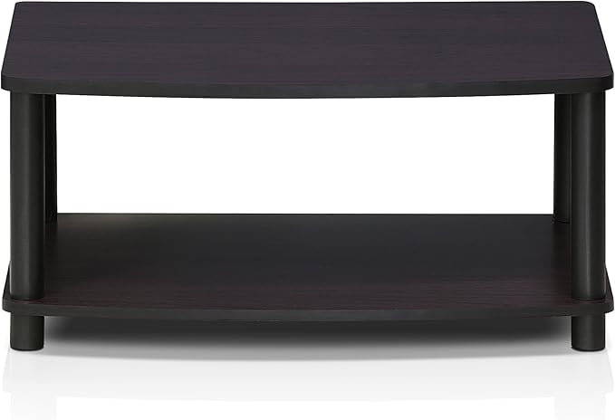 Furinno TURN-N-TUBE TV Riser Stand, 2-Tier Small Elevated No Tools TV Stand - Image 11
