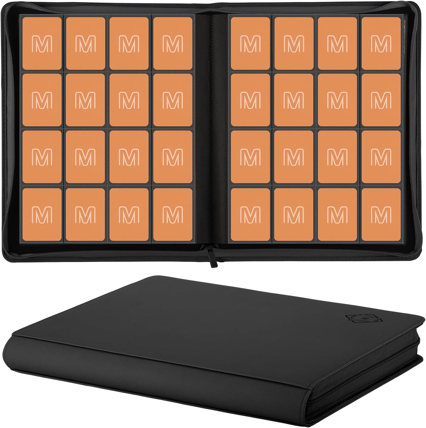 Premium Card Binder 16 Pocket,Trading Card Binder Holds up to 1000+Cards Sturdy Card Collection Album, Card Holder Folders for MTG, TCG, Game Cards & Sports Cards