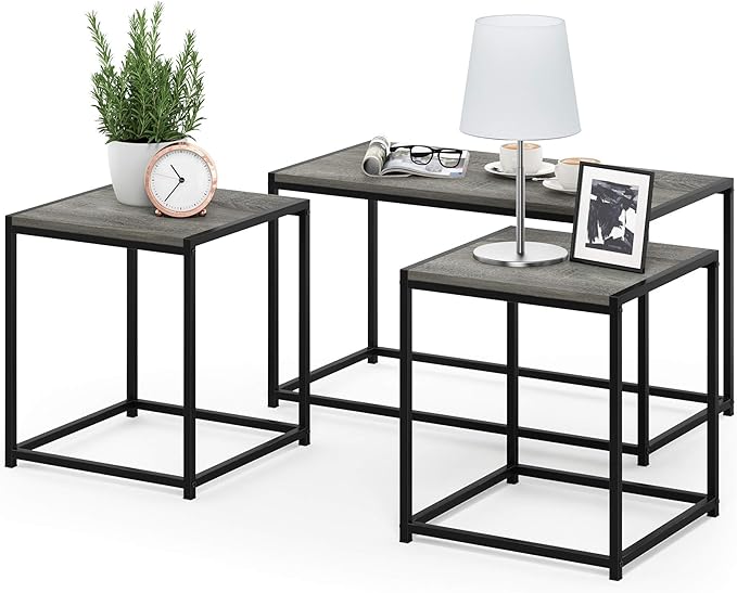 Furinno Camus Modern Living Room Coffee Table - Image 4