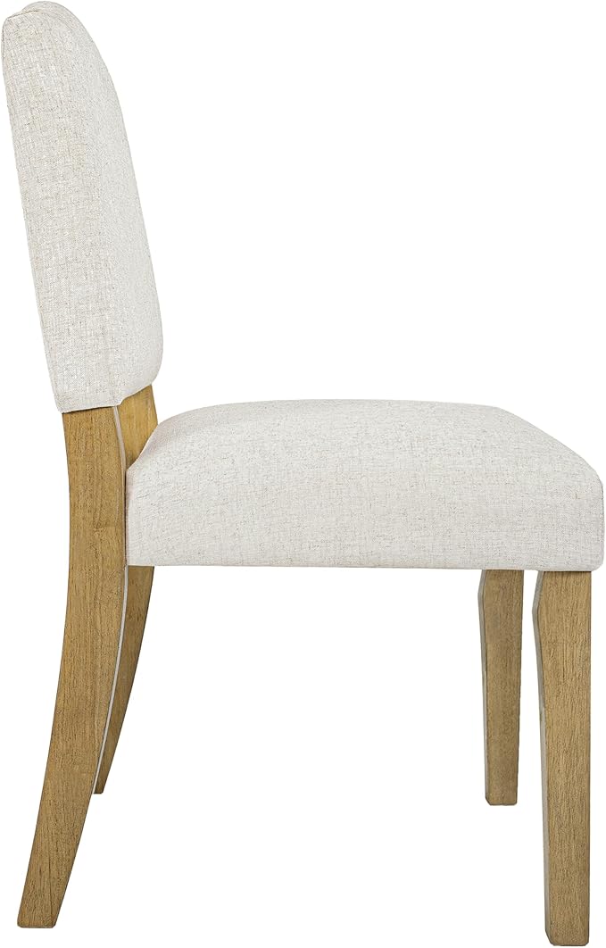 HomePop Open Back Upholstered Dining Chair - Image 6